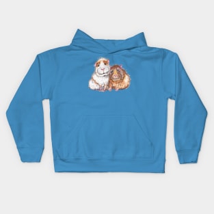 Cute Guinea Pig Friends Kids Hoodie